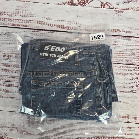 Y2K Mermaid Trumpet Flare Denim Maxi Skirt 5/6 Med Blue Stretch Jean Retro Fade - Picture 13 of 13